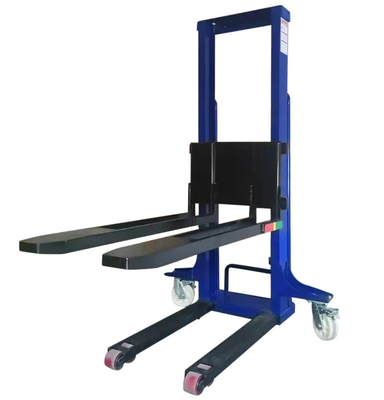 Self Loading Stacker Crane 500kg Light Weight Pallet Lifter Machine Hydraulic Lift Equipment Self Loading Forklift