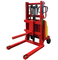 Semi Auto Electric Stacker Small 1 Ton 2ton Manual Hand Stacker Forklift With 3m Lifting Height
