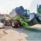 Green 40° Climb 116HP 85kw 3m³  Concrete Mixer Truck