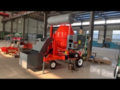 4 ruote Mobile Concrete Mixer Machine 350L Piccola benzina Diesel auto-discaricazione Concrete Mixer